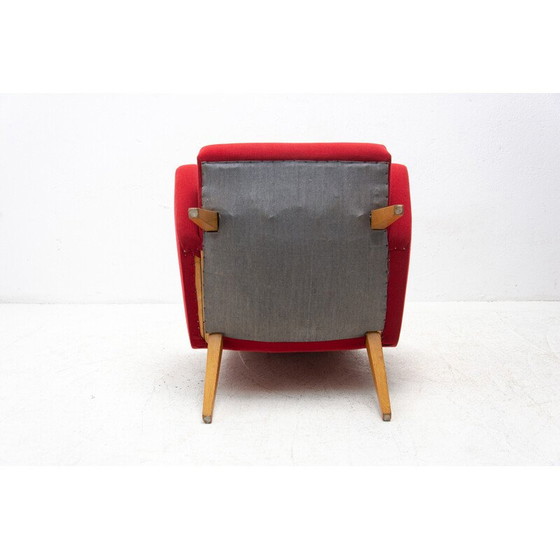 Image 1 of Pair of vintage armchairs "His and her" by Jaroslav Šmídek for Up Závody, Czechoslovakia 1960s