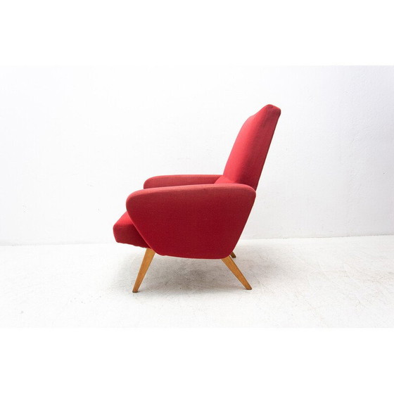 Image 1 of Pair of vintage armchairs "His and her" by Jaroslav Šmídek for Up Závody, Czechoslovakia 1960s