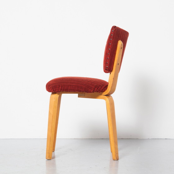 Image 1 of Cor Alons Chair Burgundy Corduroy