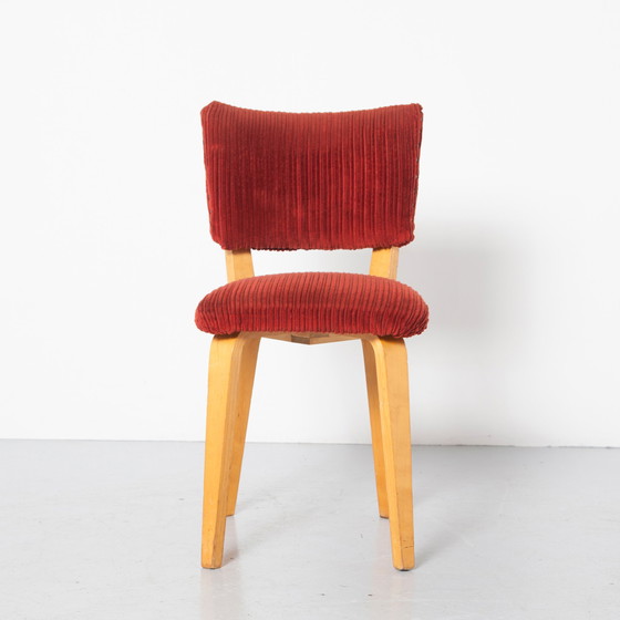 Image 1 of Cor Alons Chair Burgundy Corduroy