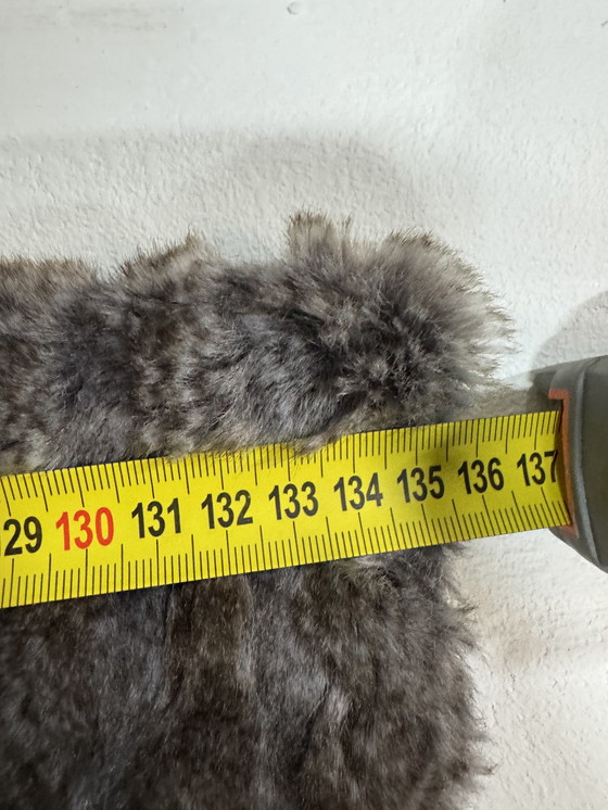 Image 1 of Piel sintética a cuadros de lujo