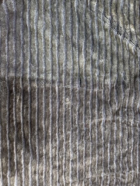 Image 1 of Piel sintética a cuadros de lujo