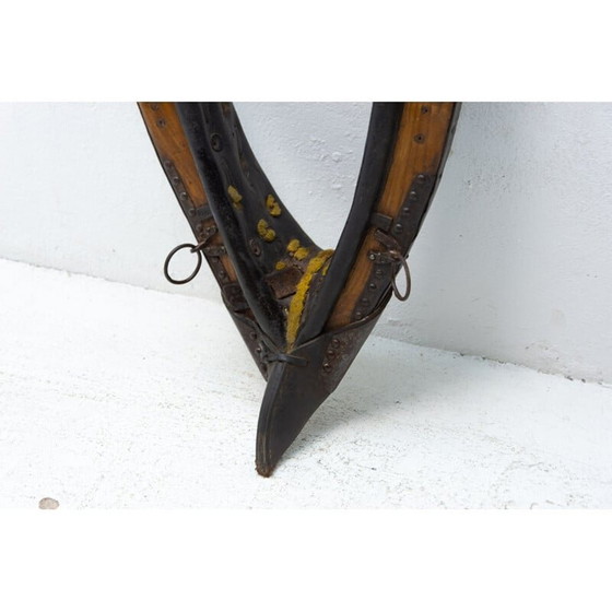 Image 1 of Vintage wooden horse necklace, Czechoslovakia 1930