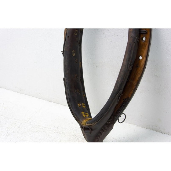 Image 1 of Vintage wooden horse necklace, Czechoslovakia 1930