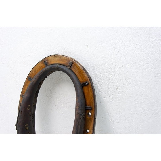 Image 1 of Vintage wooden horse necklace, Czechoslovakia 1930