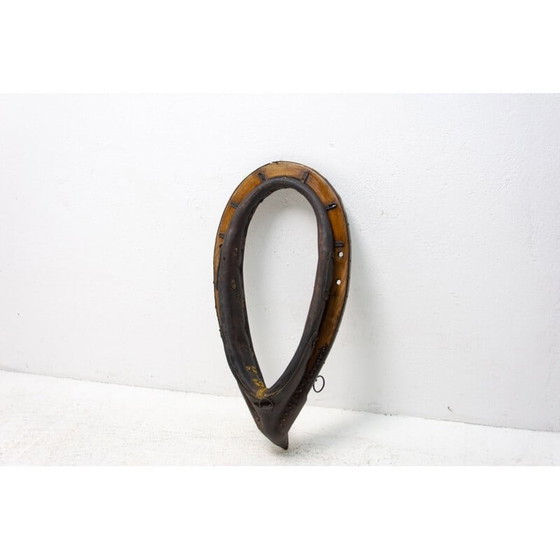 Image 1 of Vintage wooden horse necklace, Czechoslovakia 1930