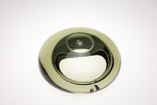 Akva Series Ashtrays by Per Lütken for Holmegaard, 1950s, Set of 2