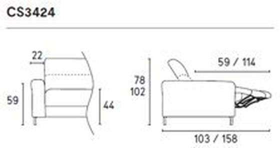 Image 1 of Norma Calligaris Sofa