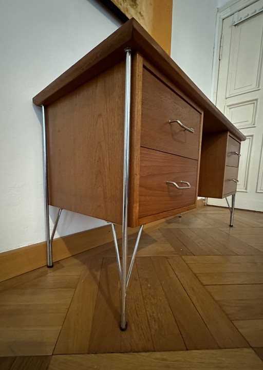 Teak desk by Heinrich Roepstorff, Danish, around 1966