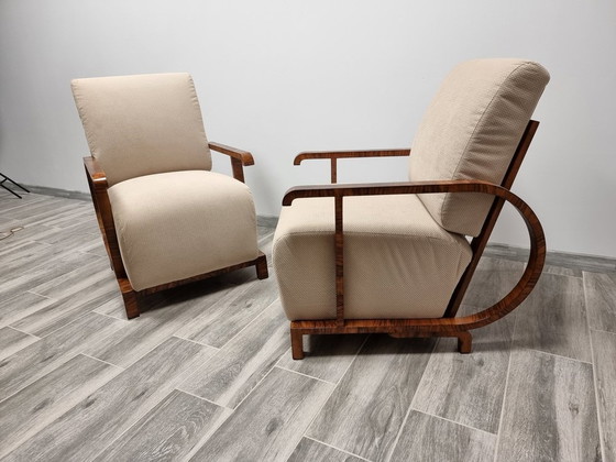 Image 1 of Art Deco Armchairs