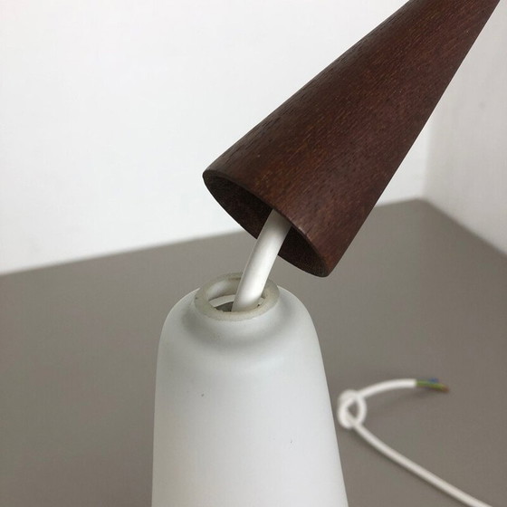 Image 1 of Pair of vintage Hanging Light Copper Jo Hammerborg Fog & Morup Denmark 1963s