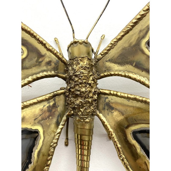 Image 1 of Pair of vintage Papillon wall lamps by Henri Fernandez