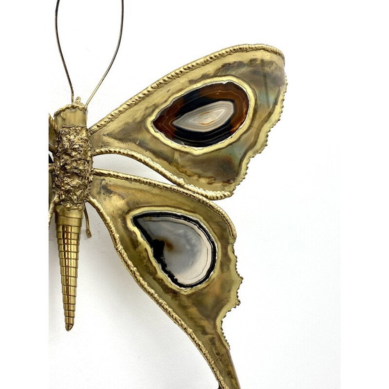 Image 1 of Pair of vintage Papillon wall lamps by Henri Fernandez