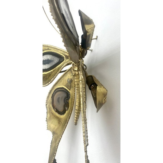 Image 1 of Pair of vintage Papillon wall lamps by Henri Fernandez