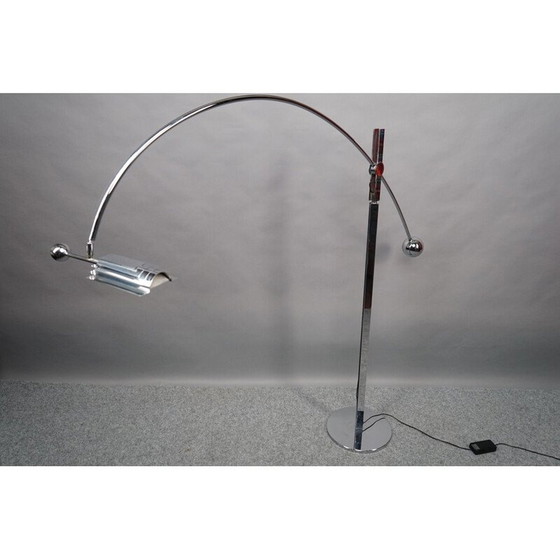 Image 1 of Vintage Arche metal lamp by Rico and Rosmarie Baltensweiler for Swiss Lamps International, 1970