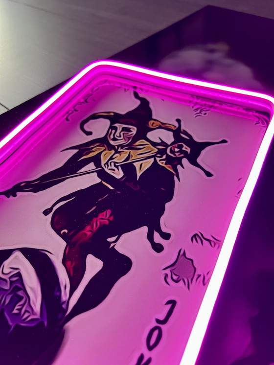 Image 1 of Ledmansion Joker Card Popart Wall Art Led Lamp