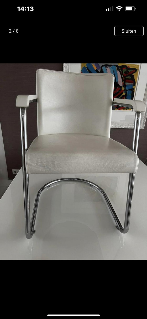 Image 1 of 6x Jan Des Bouvrie dining chair