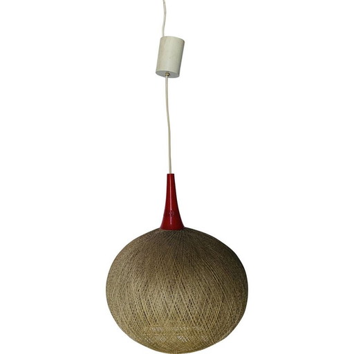 Vintage ball pendant lamp, 1960