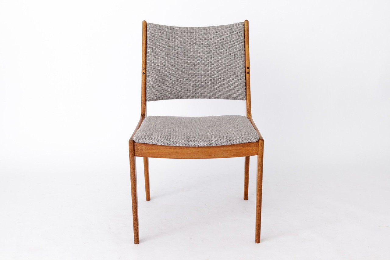 Vintage 1960S Teak Chair By Johannes Andersen Classic Danish Mid Century Design