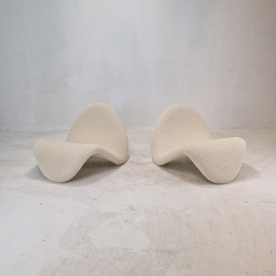 Image 1 of Pair of vintage Tongue chairs by Pierre Paulin for Artifort, 1960