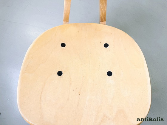 Image 1 of 3x Chaise vintage originale de Junzo Sakakura pour Tendo Mokko 1980