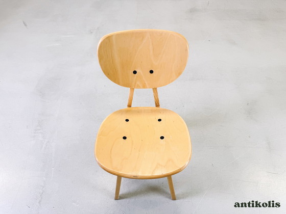 Image 1 of 3x Chaise vintage originale de Junzo Sakakura pour Tendo Mokko 1980