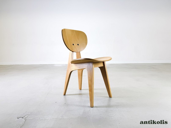 Image 1 of 3x Chaise vintage originale de Junzo Sakakura pour Tendo Mokko 1980