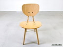 3 sedie vintage originali di Junzo Sakakura per Tendo Mokko 1980