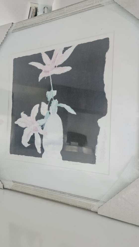 Image 1 of Glenn Sorensen - Flower in Vase - Signed Screenprint - Print run 167/250