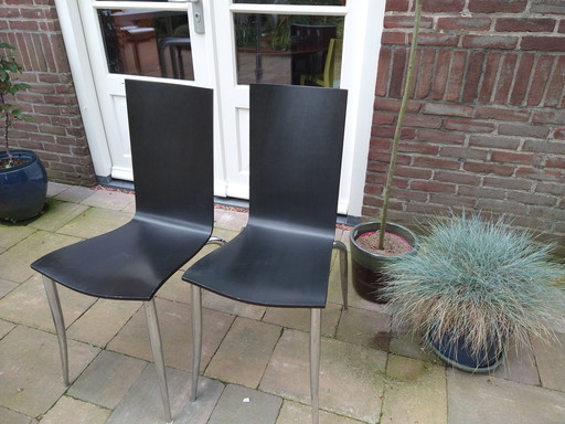 4x Design Chairs Driade Olly Tango | Philippe Starck