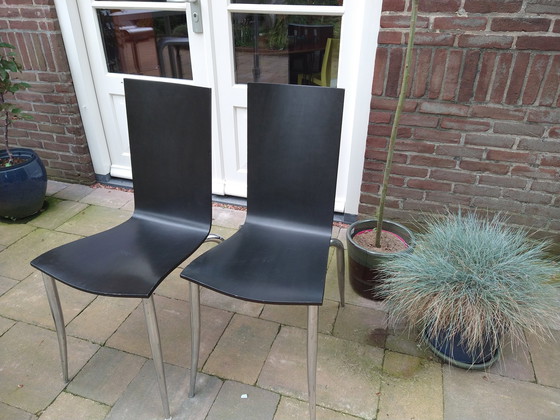 Image 1 of 4x Design Chairs Driade Olly Tango | Philippe Starck