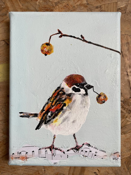 Portrait Of A Sparrow