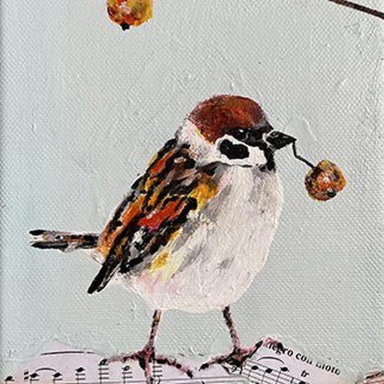 Image 1 of Portrait Of A Sparrow