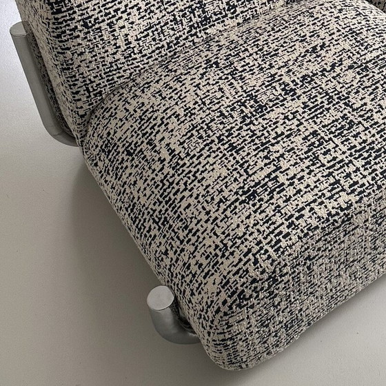 Image 1 of Vintage 2-seater fabric sofa, Italy 1960