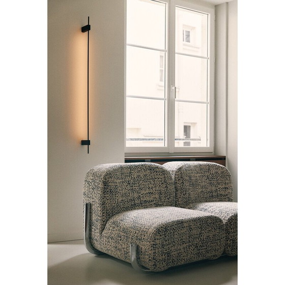 Image 1 of Vintage 2-seater fabric sofa, Italy 1960