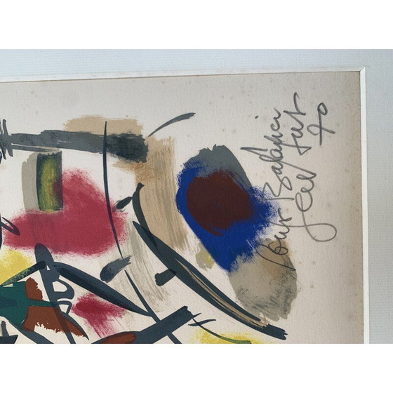 Image 1 of Prueba de artista antigua del Molino Rojo del General Paul, 1970