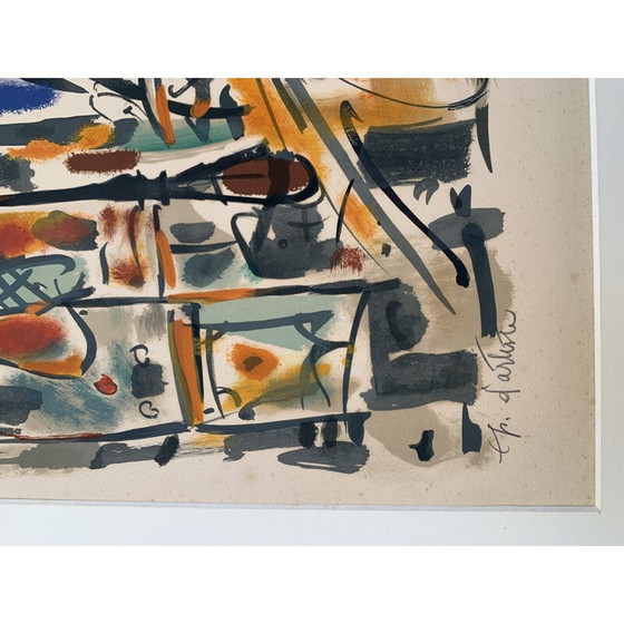 Image 1 of Prueba de artista antigua del Molino Rojo del General Paul, 1970