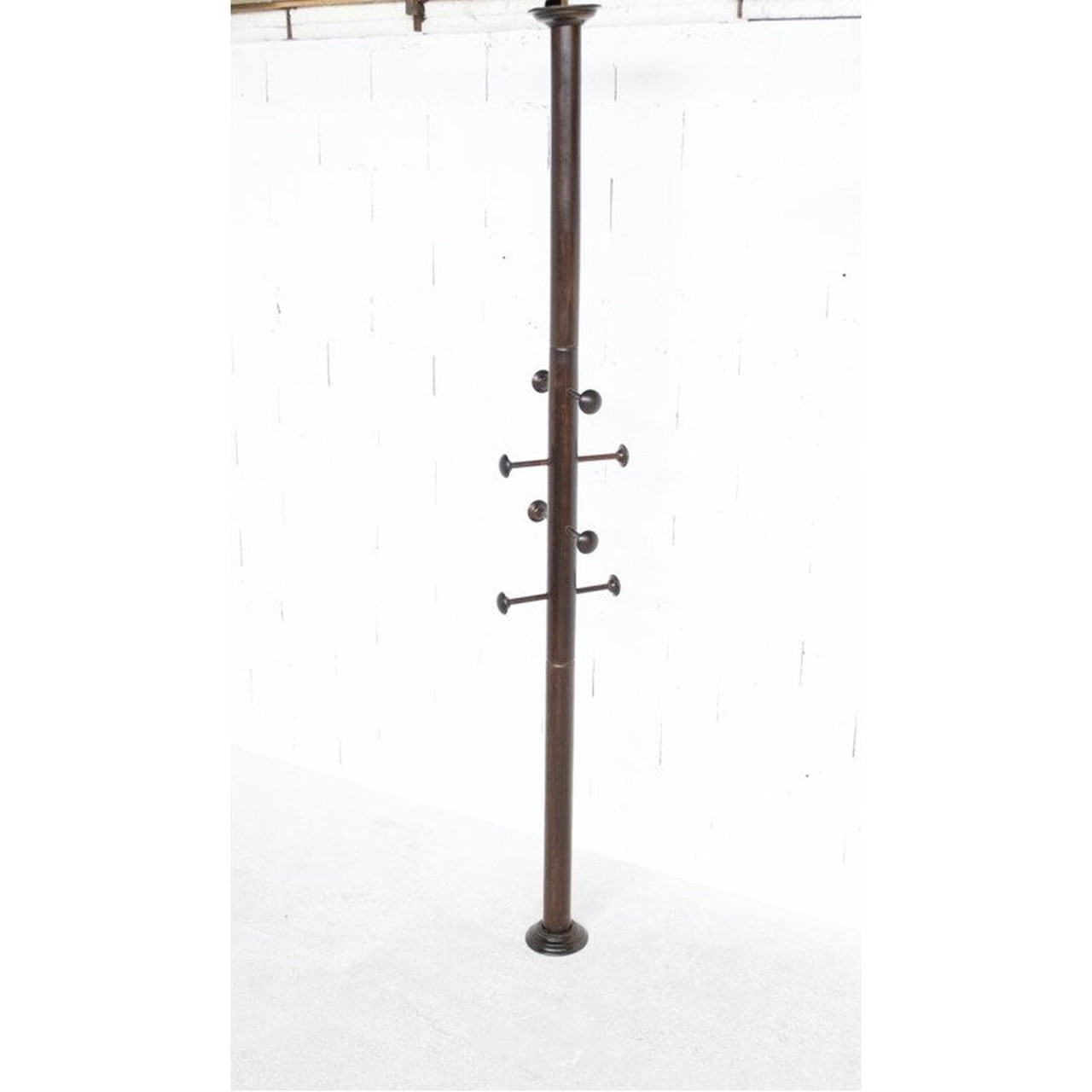Vintage coat rack floor to ceiling 1 100 Whoppah