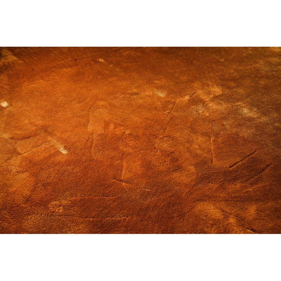 Image 1 of Vintage Dibbets rug in lyocell by Rodolfo Dordoni