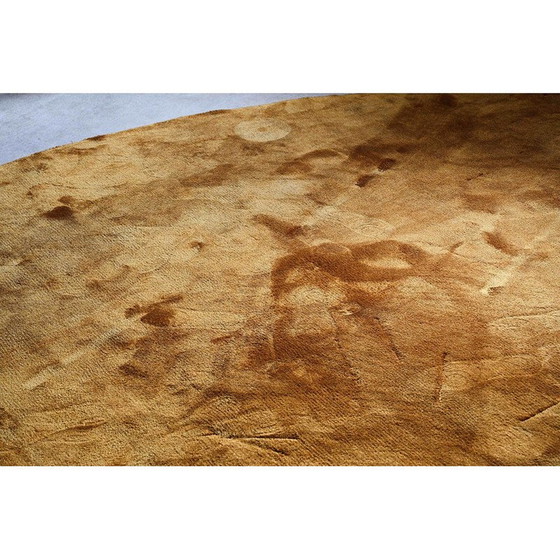 Image 1 of Vintage Dibbets rug in lyocell by Rodolfo Dordoni