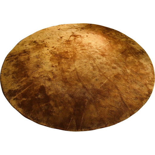 Vintage Dibbets rug in lyocell by Rodolfo Dordoni