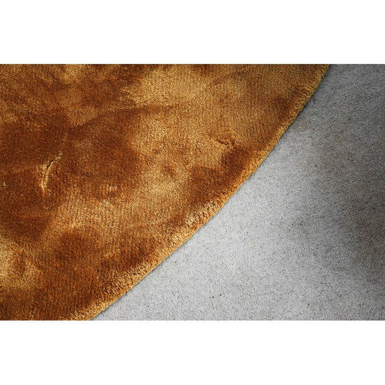 Image 1 of Vintage Dibbets rug in lyocell by Rodolfo Dordoni
