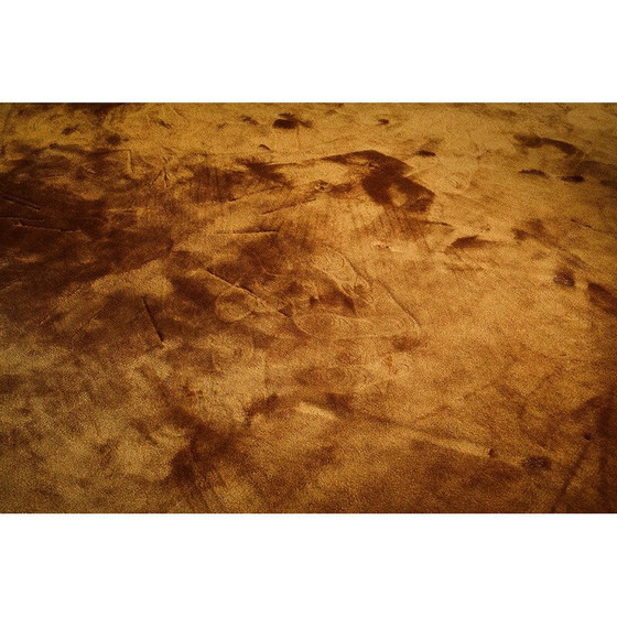 Image 1 of Vintage Dibbets rug in lyocell by Rodolfo Dordoni
