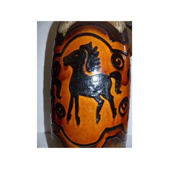 Image 1 of Vintage Fat Lava ceramic vase by W. Germany, Germany 1970