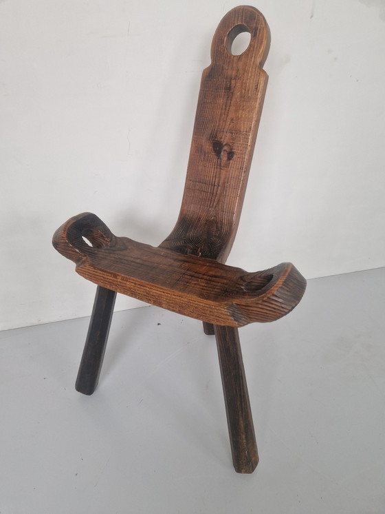 Image 1 of Spanish Brutalist Birth Stool