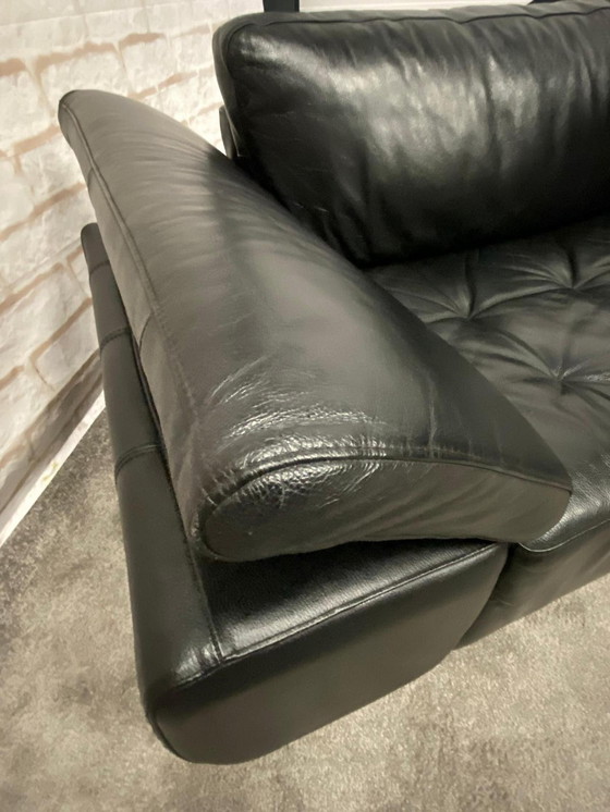 Image 1 of Henders And Hazel Real Leather Corner Sofa