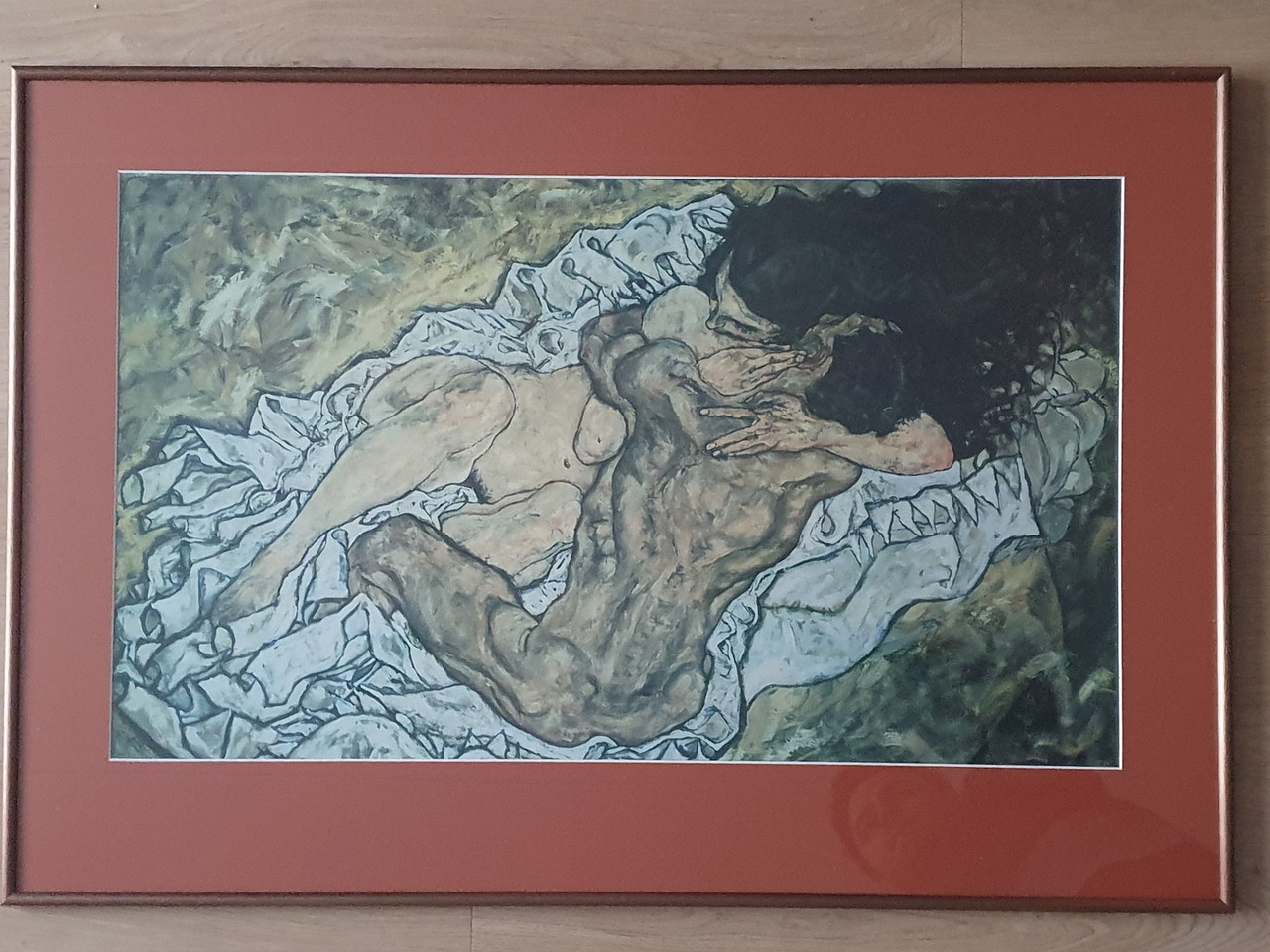 Gran póster enmarcado