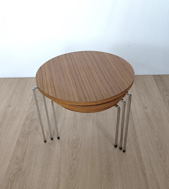 Image 1 of Vaza Roden Set Of Three Sixties Nesting Tables