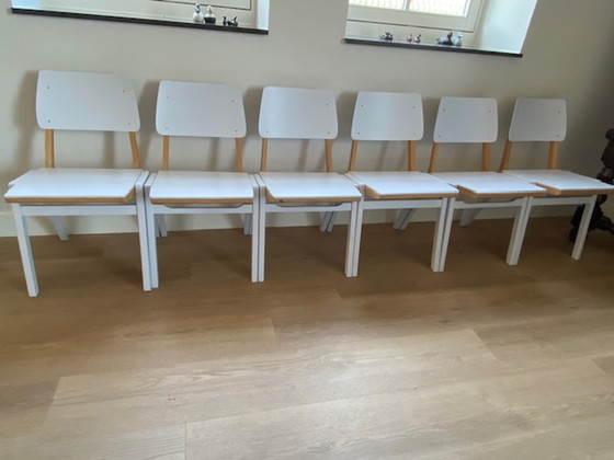 Image 1 of 6x chaises de salle à manger Roland Rainer