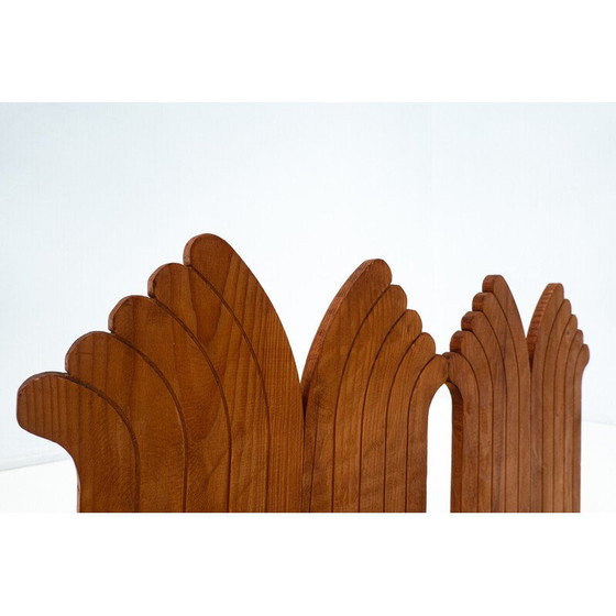 Image 1 of Mid-century wooden tree decorative sculpture by Giorgio Rastelli, Italy 1970s